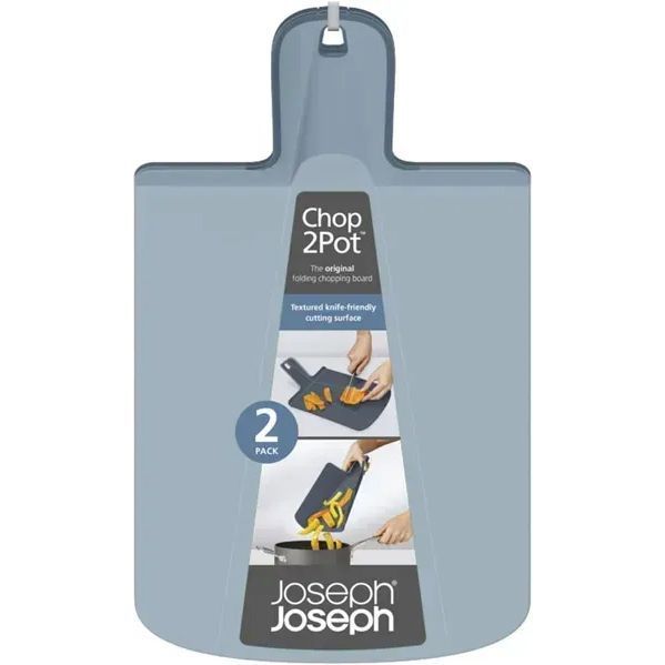 Набор разделочных досок Joseph Joseph Chop2Pot Small 38&times;21 см Blue х 2 шт (981003) 01001032 фото