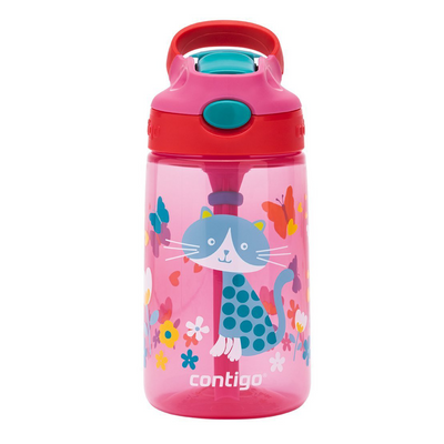 Бутылка для воды детская Contigo Gizmo Flip 420ml Cherry Cat (2116113) 2116113 фото