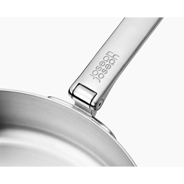 Сковорода-сотейник з кришкою Joseph Joseph Space Steel 28 см (1000028) 01001226 фото