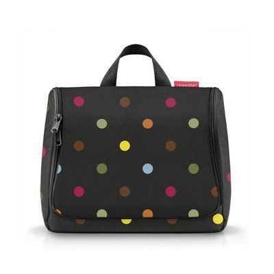 Косметичка Reisenthel Toiletbag XL dots чорна (WO7009) 03601086 фото