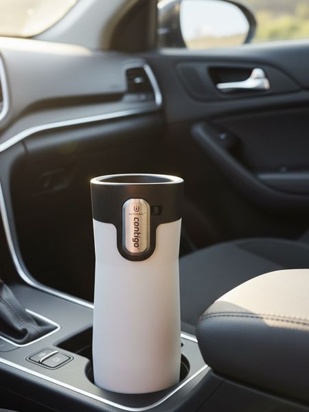 Термокухоль Contigo West Loop 3.0 White Matte 470 мл (2228168) 06800512 фото