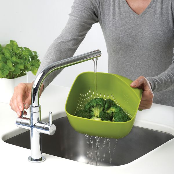 Друшляк Joseph Joseph Square Colander Green 40088 40088 фото