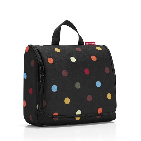 Косметичка Reisenthel Toiletbag XL dots чорна (WO7009) 03601086 фото