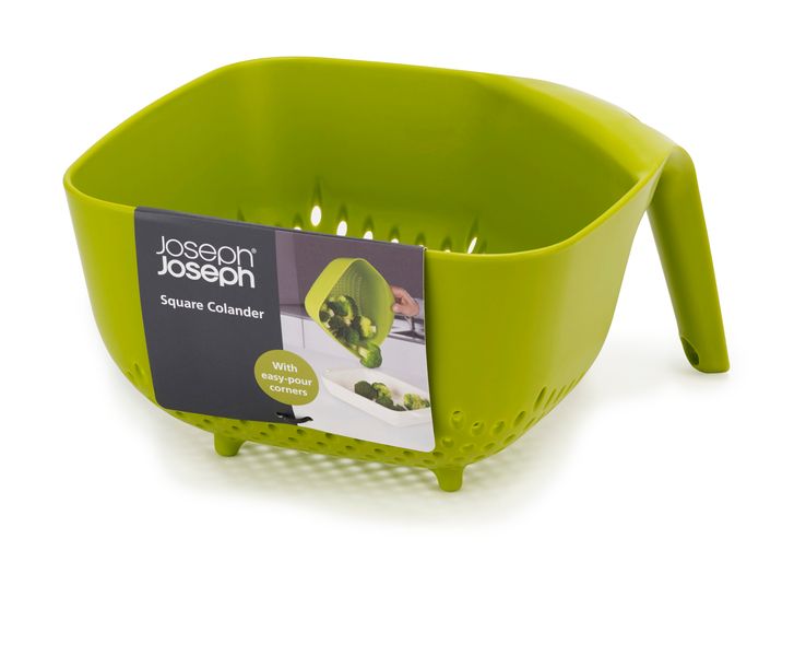 Друшляк Joseph Joseph Square Colander Green 40088 40088 фото