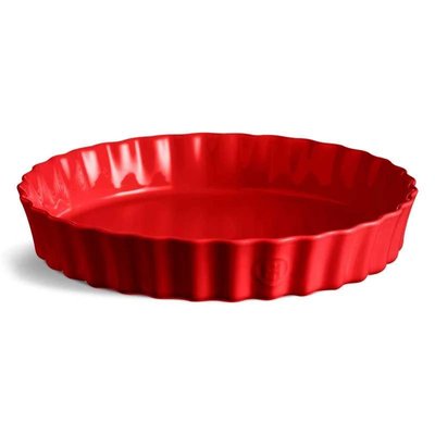 Форма для выпечки глубокая керамическая Emile Henry Ovenware 32 см красный (346032) 346032 фото