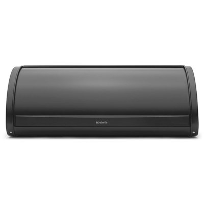 Хлібниця Brabantia Roll Top Bread Bin 17,3 х 44,5 х 26,2 см чорний матовий (333460) 333460 фото