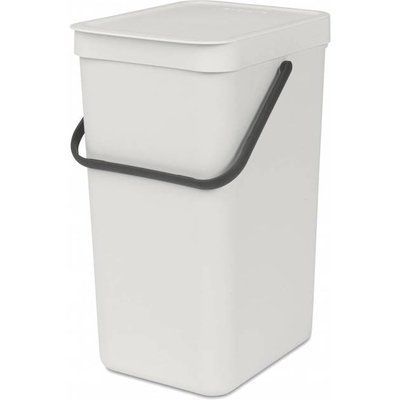 Відро для сміття Brabantia Sort&Go 16 л світло-сірий (213465) 213465 фото