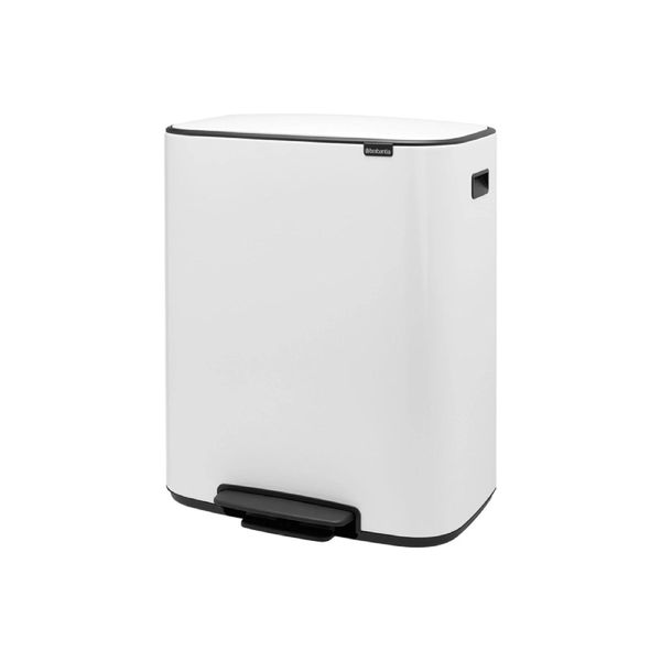 Бак для сміття Brabantia Bo Pedal Bin 60 л білий (211300) 00800880 фото