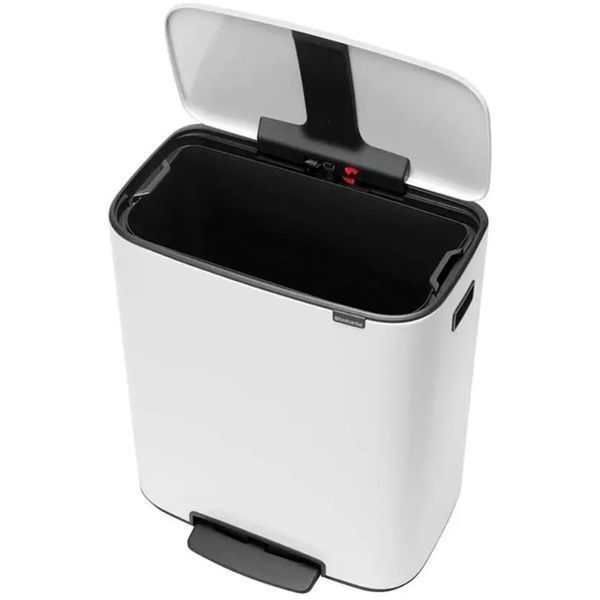 Бак для сміття Brabantia Bo Pedal Bin 60 л білий (211300) 211300 фото