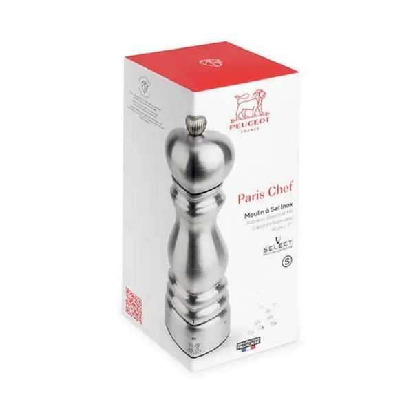 Мельница для перца Peugeot Paris Chef 18 см Стальной (32470) 32470 фото