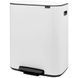 Бак для сміття Brabantia Bo Pedal Bin 60 л білий (211300) 211300 фото 2