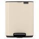 Бак для мусора с педалью Brabantia Bo Pedal Bin 7л Soft Beige бежевый (237928) 237928 фото 1