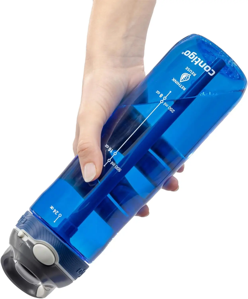 Пляшка для води Contigo Ashland 720 мл Monaco Blue (2191379) 2191379 фото