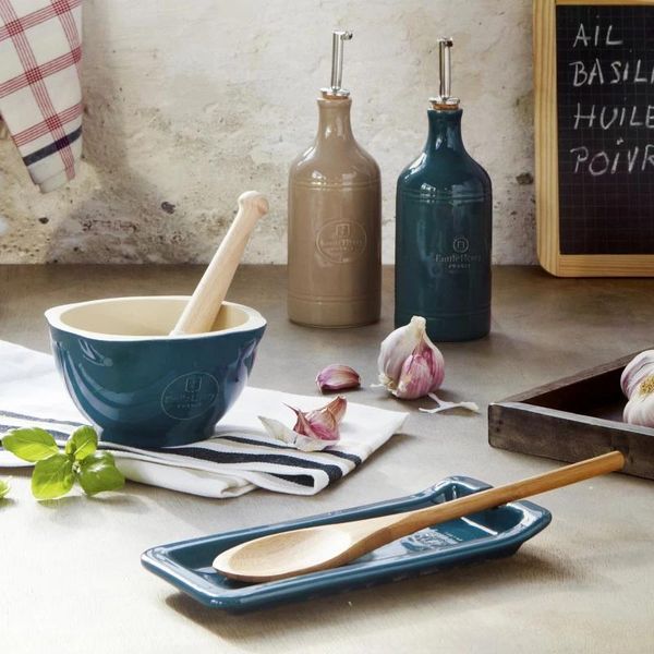 Бутылка для масла керамическая Emile Henry Kitchen Tools 450 мл синий (730215) 730215 фото