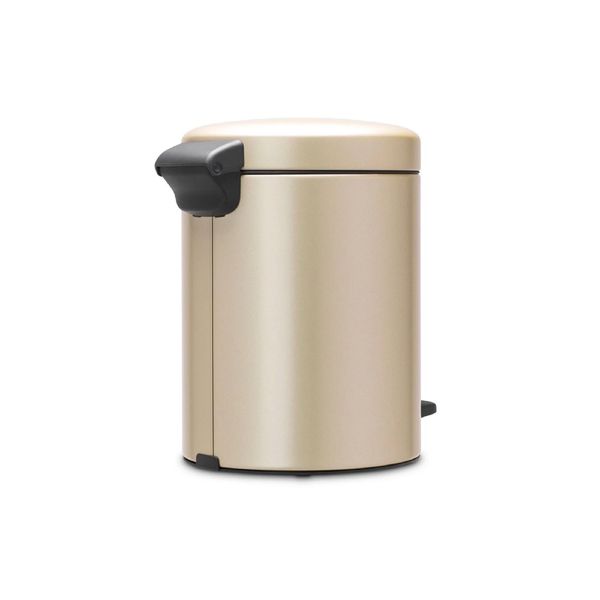 Бак для сміття з педаллю Brabantia NewIcon Pedal Bin 5 л шампань (304422) 304422 фото