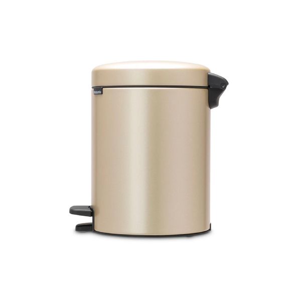 Бак для сміття з педаллю Brabantia NewIcon Pedal Bin 5 л шампань (304422) 304422 фото