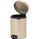 Бак для мусора с педалью Brabantia NewIcon Pedal Bin 5 л Metallic Gold (304422) 304422 фото 3