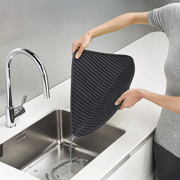 Килимок для сушки посуду Joseph Joseph Flume Grey (85089) 01000424 фото