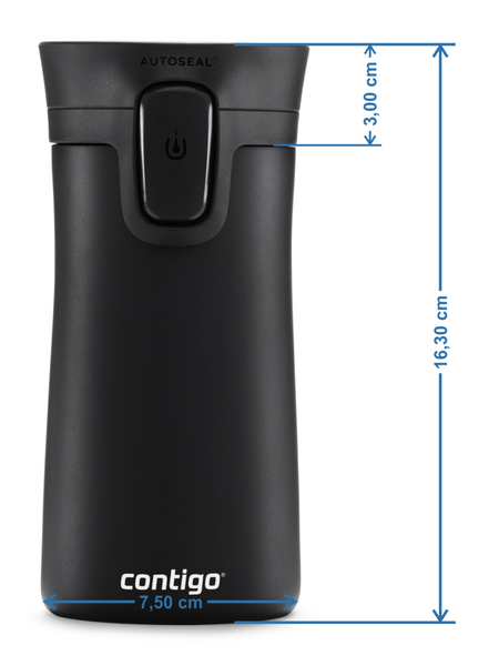 Термокружка Contigo Pinnacle 300 мл Latte Trans Matte (2095406) 06800294 фото