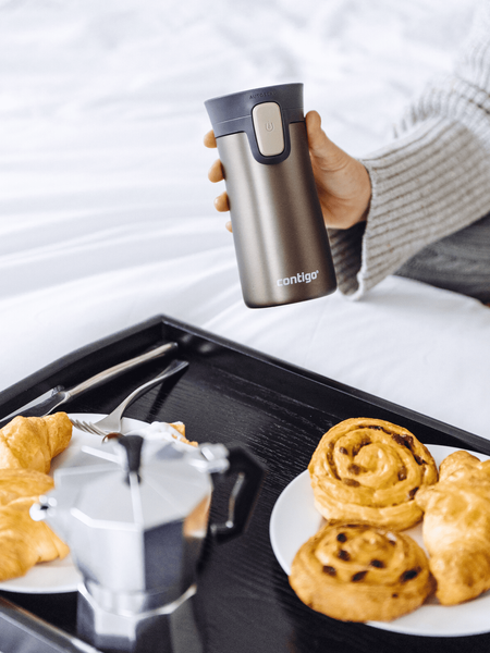 Термокружка Contigo Pinnacle 300 мл Latte Trans Matte (2095406) 06800294 фото