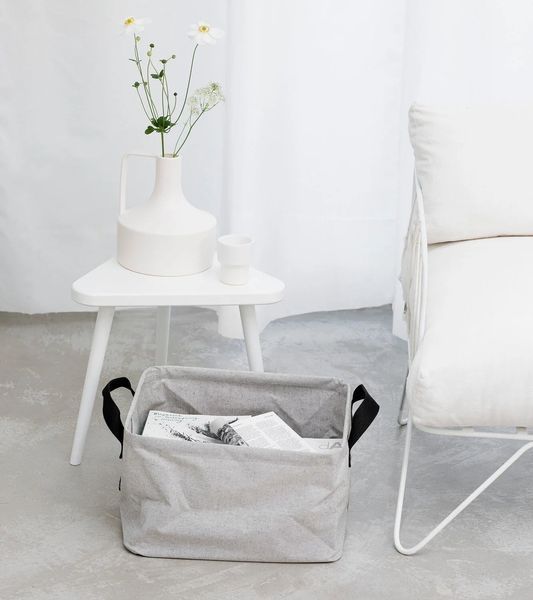 Складная корзина для белья Brabantia 35 л серый (105685) 105685 фото