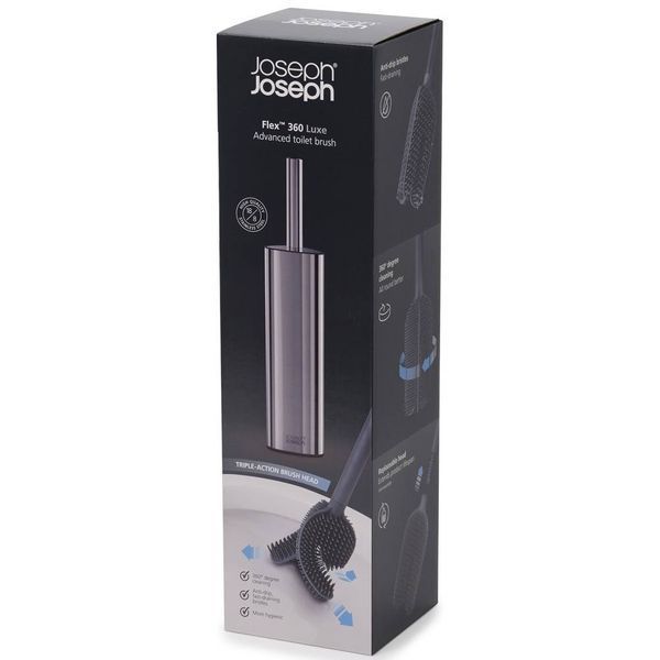 Йоржик силіконовий Joseph Joseph Flex 360 Luxe Stainless Steel (70583) 01001074 фото