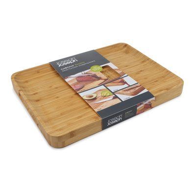 Дошка кухонна дерев'яна Joseph Joseph Cut&Carve (60142) 01001094 фото
