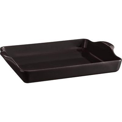 Форма для фокаччі керамічна Emile Henry Focaccia 40.5х31.5 см чорний (797515) 797515 фото
