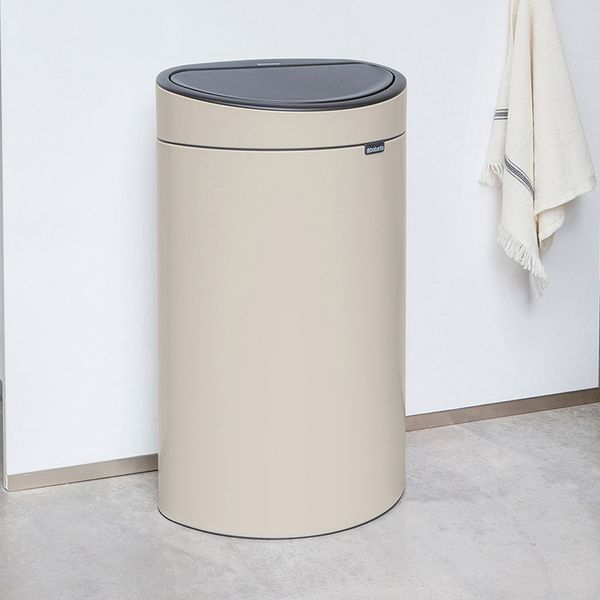 Бак для сміття Brabantia Touch Bin 40 л Soft Beige (200748) 200748 фото