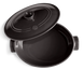 Каструля з кришкою овальна керамічна Emile Henry Cookware 6 л чорний (794560) 794560 фото 2