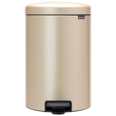 Бак для сміття з педаллю Brabantia NewIcon 20 л шампань бежевий (304460) 304460 фото