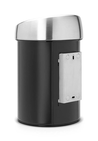 Бак для мусора Brabantia Touch Bin 3 л черный (364440) 364440 фото