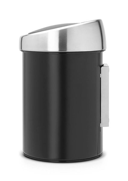 Бак для сміття Brabantia Touch Bin 3 л чорний (364440) 364440 фото