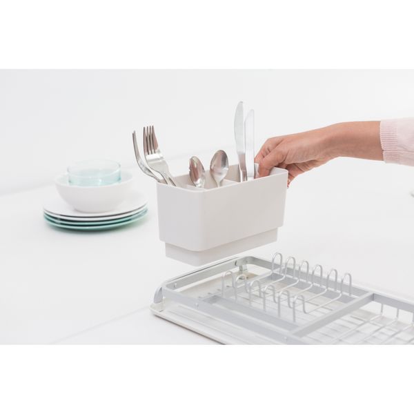 Сушилка для посуды Brabantia Dish Washing + Organising светло-серый (117282) 117282 фото