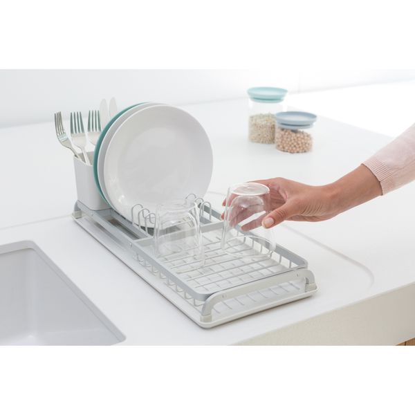 Сушарка для посуду Brabantia Dish Washing + Organising світло сірий (117282) 117282 фото