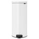 Бак для сміття з педаллю Brabantia NewIcon Pedal Bin 30 л білий (111785) 111785 фото