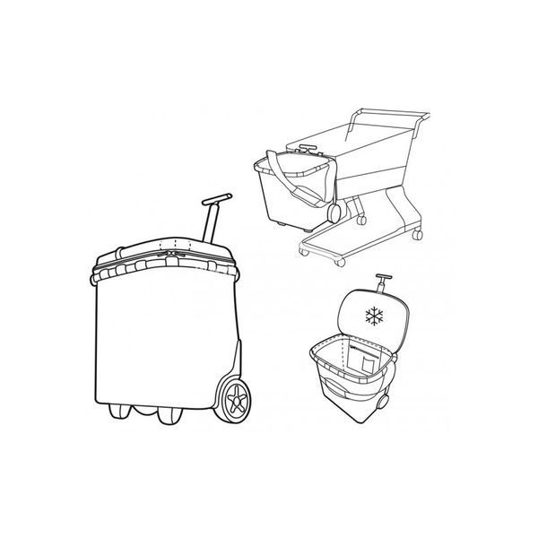 Термосумка на колесах Reisenthel Carrycruiser ISO Black (OJ7003) 03640002 фото
