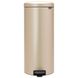 Бак для сміття з педаллю Brabantia NewIcon Pedal Bin 30 л шампань бежевий (304484) 304484 фото