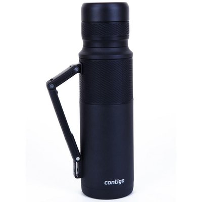 Термос Contigo THERMALOCK Thermal Bottle 1200 мл Matte Black (2095795) 06800301 фото