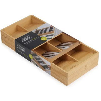 Органайзер для столовых приборов Joseph Joseph DrawerStore Large 38.4&times;17.5&times;6 см Bamboo (851697) 01001157 фото