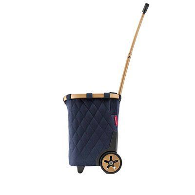 Сумка на колесах Reisenthel carrycruiser frame rhombus midnight gold (OE4111) 03600899 фото