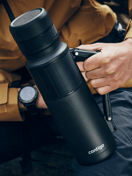 Термос Contigo THERMALOCK Thermal Bottle 1200 мл Matte Black (2095795) 2095795 фото