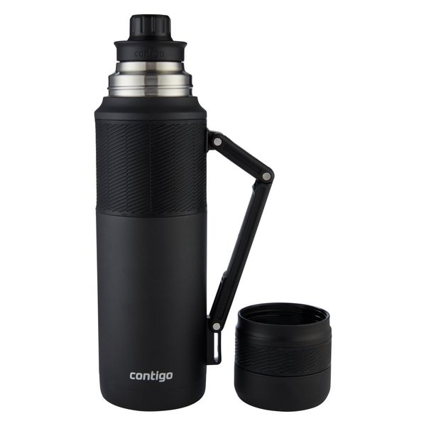 Термос Contigo THERMALOCK Thermal Bottle 1200 мл Matte Black (2095795) 2095795 фото