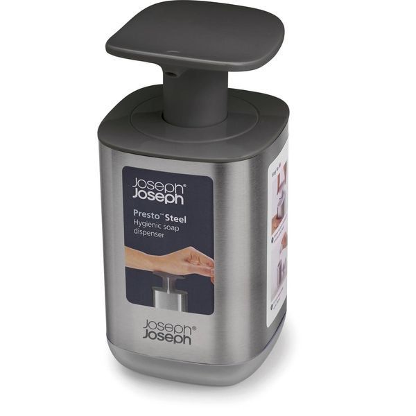 Дозатор для мила Joseph Joseph Presto Steel Grey (85164) 01000987 фото