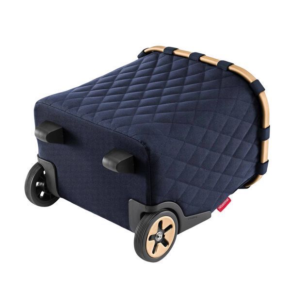 Сумка на колесах Reisenthel carrycruiser frame rhombus midnight gold (OE4111) 03600899 фото
