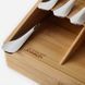 Органайзер для столовых приборов Joseph Joseph DrawerStore Large 38.4&times;17.5&times;6 см Bamboo (851697) 01001157 фото 14