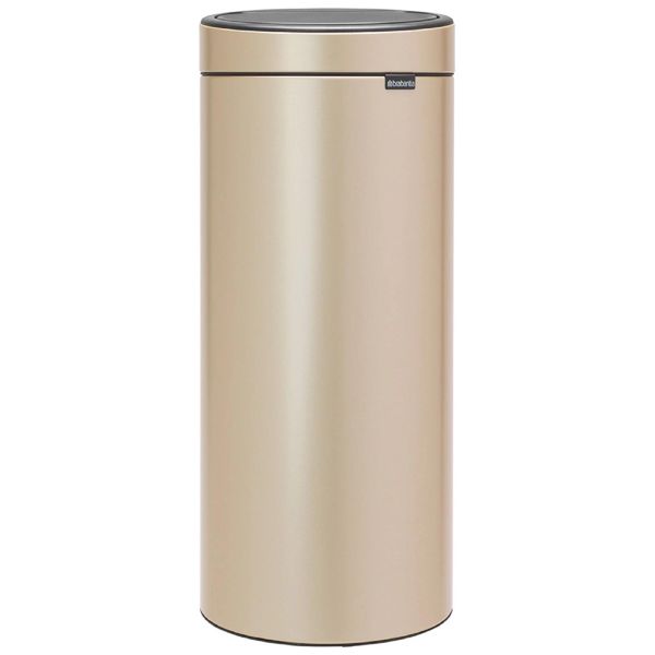 Бак для мусора Brabantia Touch Bin 30 л шампань бежевый (304507) 304507 фото