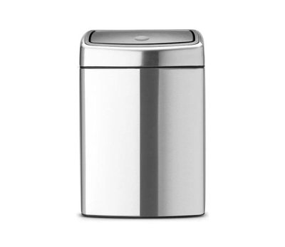 Бак для сміття Brabantia Touch Bin 10 л сріблястий (477225) 00860001 фото