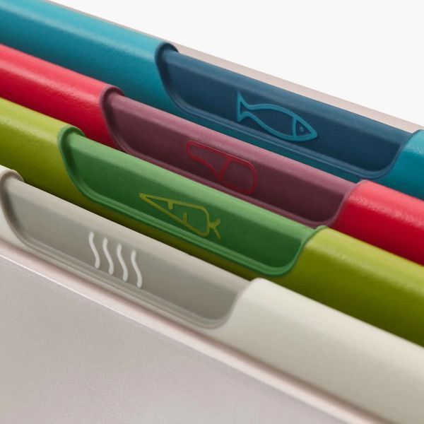 Набір обробних дощок Joseph Joseph Folio Multicolour 4 шт (60219) 01001069 фото