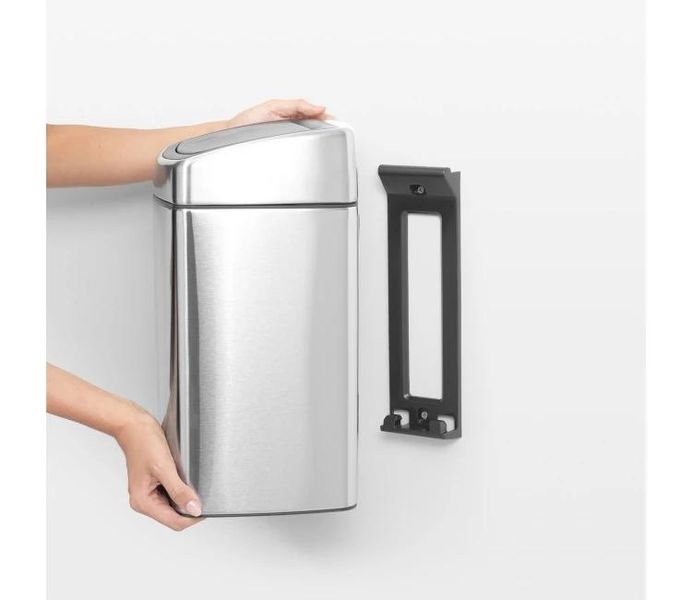 Бак для сміття Brabantia Touch Bin 10 л сріблястий (477225) 00860001 фото